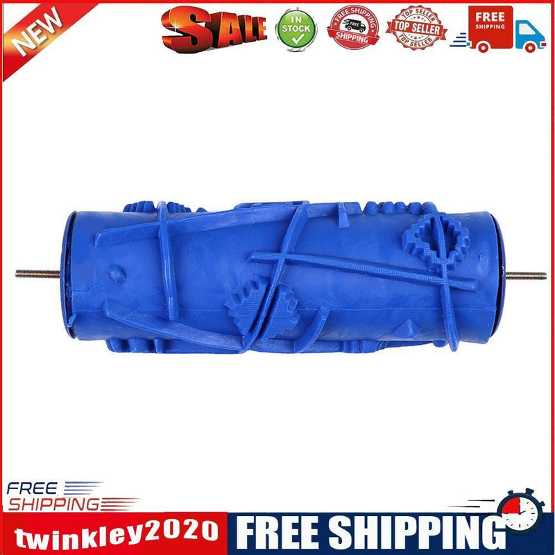DIY Rubber Roller Embossed Paint Roller Wall Texture Stencil Brush (ZZ0079)