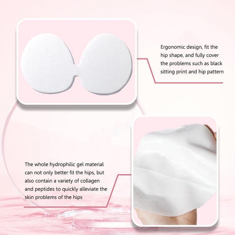 Hydrophilic Gel Material Hip Pads Restore Firmness Elasticity for Smooth Skin