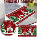 Christmas Gnome Dwarf Doormat Merry Christmas Welcome Carpet Door Rug (1) Newly