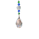 Crystal Glass Clear Chandelier Pendant Faceted Prism Part Hanging Decor G) Newly