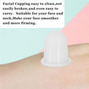 Silicone Vacuum Cupping Can Cupping Therapy Massage Suction Cup (White) Newly