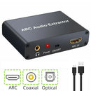 Return Channel HDMI-compatible Digital to Analog Converter ARC Audio Extractor