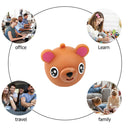 Talking Animal Baby Sensory Toys Tongue Out Autism Therapy (Brown Bear) Newly