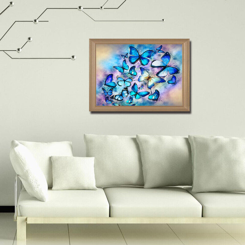 DIY Paint by Number Kits Butterfly Pattern Artcraft Zero Basis On Canvas