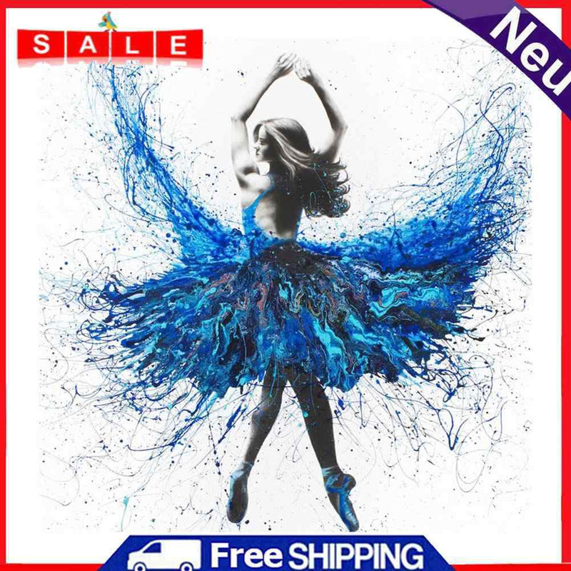 5D DIY Full Drill Diamond Painting Novelty Ballet Dancer Cross Stitch Embroidery