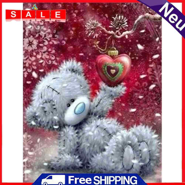 30 x 40cm 5D Full Drill Craft Picture DIY Love Bear Diamond Painting Poster Kit
