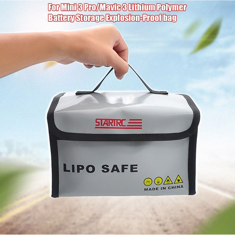 Drone Fireproof Protector Battery Storage Safe Battery Bag Explosion-Proof Bag