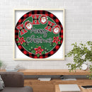 5D Diamond Painting Full Round Drill DIY Merry Christmas Rhinestone Drawing Kits