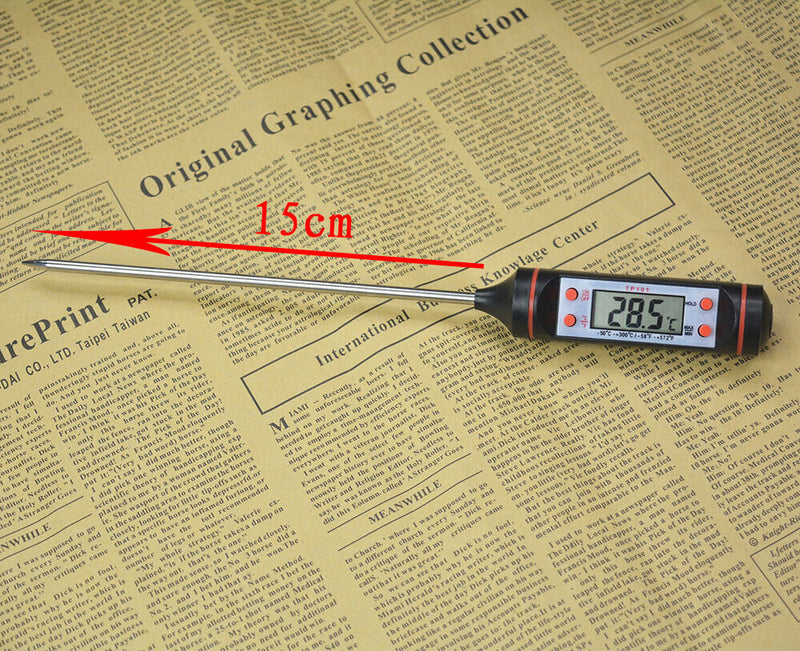 Barbecue Kitchen Thermometer BBQ Tools LCD Digital Cooking Probe Food Meat WFEU