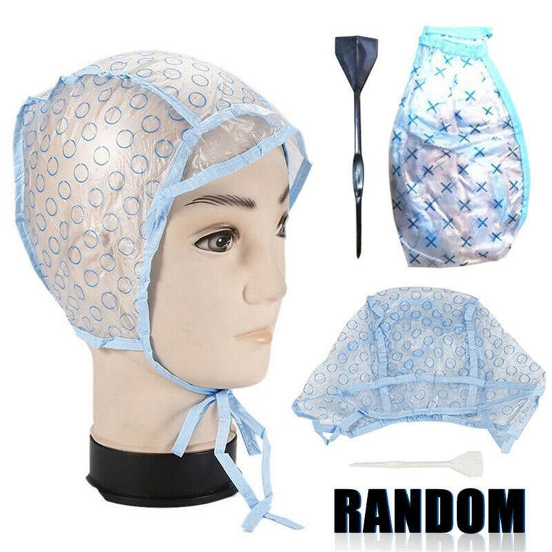Disposable Hair Coloring Hat Frosting Tipping Cover Dye Cap Hair Dying Cap