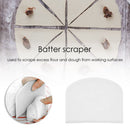 Plastic Dough Scraper Cutter Pizza Smooth Cake Spatula Kitchen Baking Tools