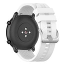 22mm Silicone Wrist Strap Band w/Buckle for Amazfit GTR 47mm (White) Newly