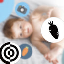 Educational Visual Brain Training Card Children Animal Food Cognition Cardb