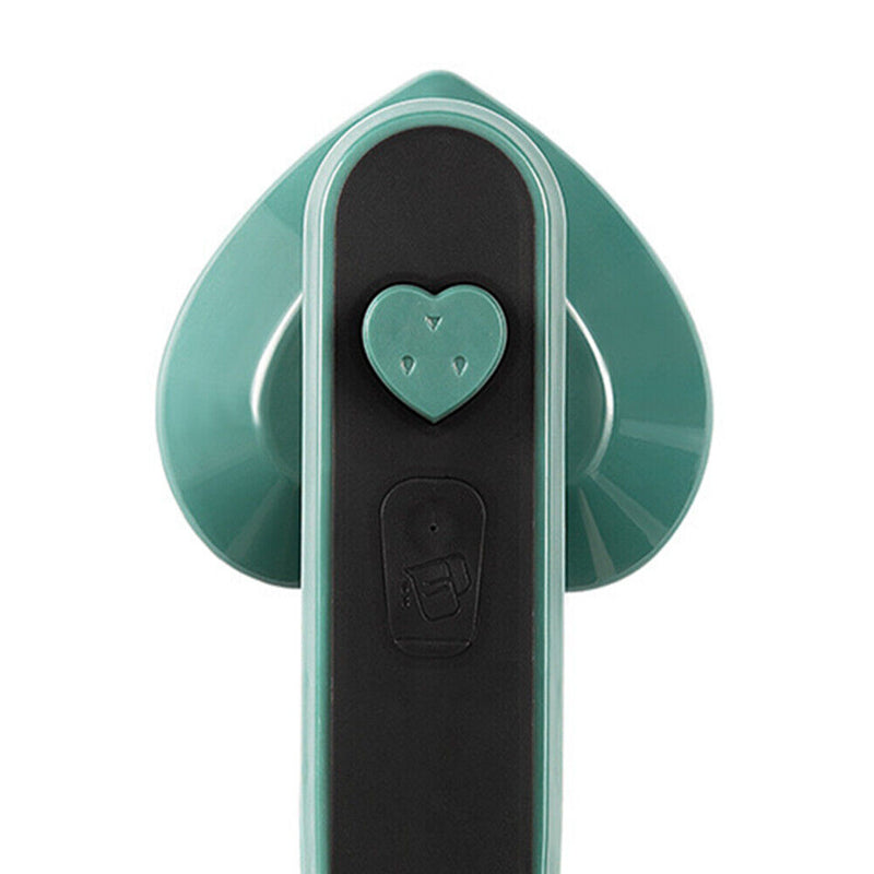Mini Portable Handheld Ironing Machine Garment Iron Steamer (110V Green) Newly