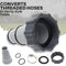 1.25 inch to 1.5 inch Fittings Hose Drain Plug Connector Adapter Collar Kit
