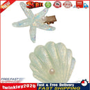 2pcs/set Korean Sea Star Shell Hairpins Women Irregular Hair Clips (Green) Newly