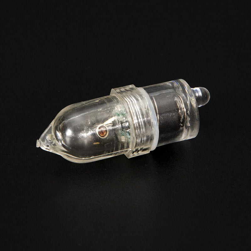 2x LED Fishing Rod Tip Night Light Flash Strike Bite Alarm Alert with Batteries