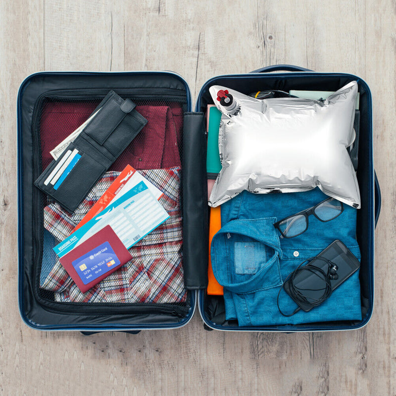 12pcs 10L Aluminum Foil BIB Bag for Food Beer Wine Juice Drink Storage Organizer