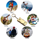 Outdoor Three-Pipe Emergency Survival Whistle EDC Portable High Decibel Whistles