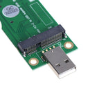 Mini PCI-E to USB Adapter with SIM 8Pin Card Slot for WWAN/LTE Module