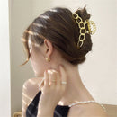 Half Bun Hair Clip Hair Barrettes Hair Claw Clips Non-Slip Hair Clips