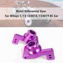 Metal Upgrades Parts Kit WLtoys 144001 1:12 124019 Gear RC 6563 Car Dogbone T3O7