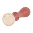 Retro Wax Stamp Wood Handle DIY Scrapbooking Envelope Sealing Stamp Seal(E)