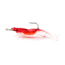 2pcs 6cm 3g Simulation Shrimp Lure Fishing Baits w/ Hook Crankbait (Red) Newly