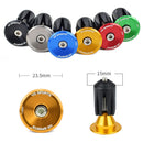 VG Sports 2pcs Bike Handlebar Stopper Bicycle Grip Bar Plug Cap (Blue) Newly