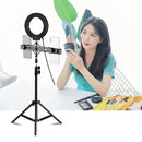 Kit LED Selfie Ring Light 110cm Tripod Stand 6.2 inch 16cm For Tik Tok YouTube