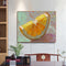 Handmade DIY Hand Painted Paint By Numbers Oil Canvas Pictures Fruit Orange Kit