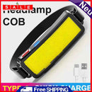 Portable Headlamp USB Rechargeable Headlamp for Camping Rechargeable