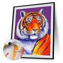 Canvas Color Drawing DIY Art Picture Tigers Modern Living Room Home Decoration