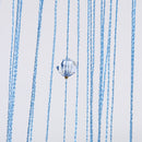 Decorative String Curtain Beads Wall Panel Fringe Room Door Window Blue