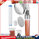 Shower Head High Pressure with Filter Set 3 Mode Adjustable Spray Nozzle Newly