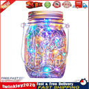 LED Solar Fairy Mason Jar Light Party Wedding Garden Decor (Multicolor 1m) Newly