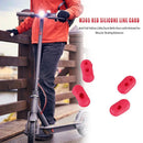 4pcs Silicone Charge Port Cover Line Card for M365 Electric Scooter Parts