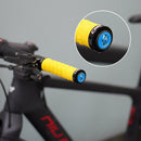 2pcs Mountain Road Folding Bike Handlebar End Stoppers Grips Plugs (Blue) Newly