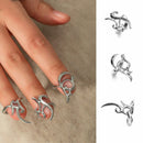 Irregular Exaggerate Jewelry 3 Pcs/Set Fingertip Protective Nail Rings Sets