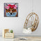 5D DIY Diamond Painting Kits Wear Flower Dog Full Round Drill Wall Decor Art Set