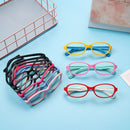Soft Frame Ultra Light Anti-blue Light Silicone Glasse Goggle Plain Glasses