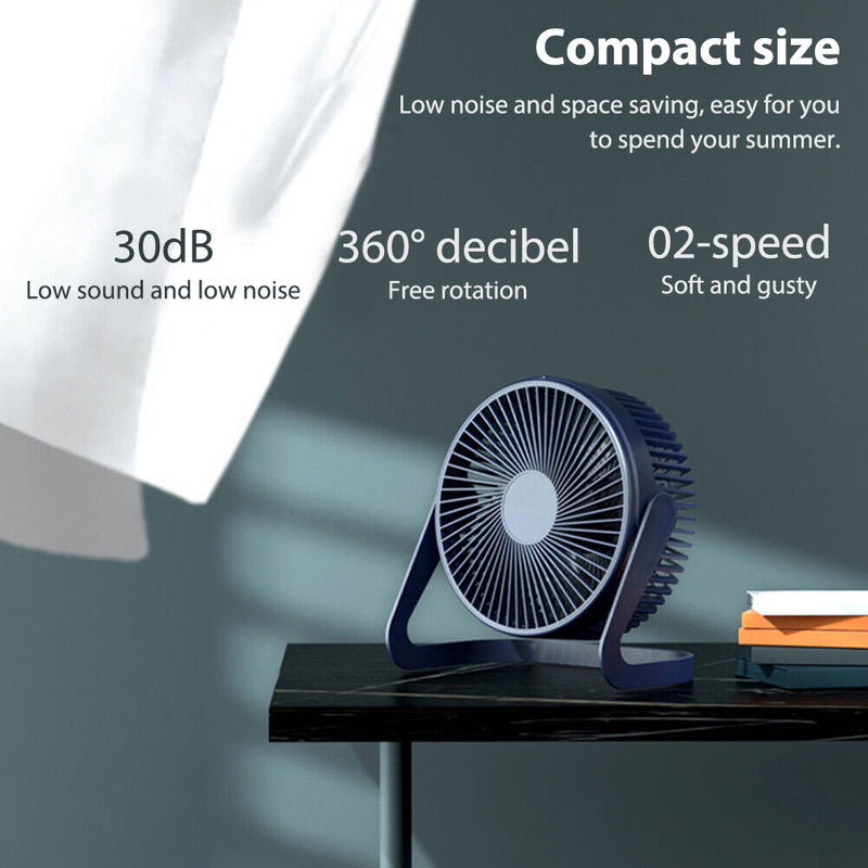 #A USB Plug Use Mini Desktop Fan Adjustable for Office Home Windy Winds Power Fa