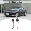2pcs T20 7443 Car Bulb Holder Socket Adapter LED Light Plug Wiring Connector