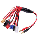 8 in 1 Lipo Battery Multi Charging Plug Convert Cable Line for RC Airplanes Car
