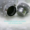 #A 350ml/500ml/750ml Rhinestone Vacuum Cup Portable Drinking Kettle Girl Women