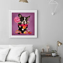 5D DIY Diamond Painting Kits Full Round Drill Dog Mosaic Picture Wall Decor