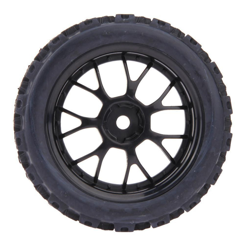 4pcs Star Pattern Rubber RC On Road Car Tires for 1/10 Universal Car Tamiya