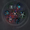 DND D4-D20 Cube Table Games Accessory Glow LED Dices Polyhedral Electronic Dice