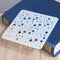 Star Theme Hollow Lace Ruler Embossing Template DIY Photo Album Draw Tool Newly