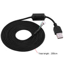 Replacement 2M Mouse USB Cable Wire for Logitech G5 G500 G500S Wireless Mouse